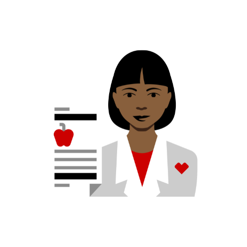 icon of a registered dietitian